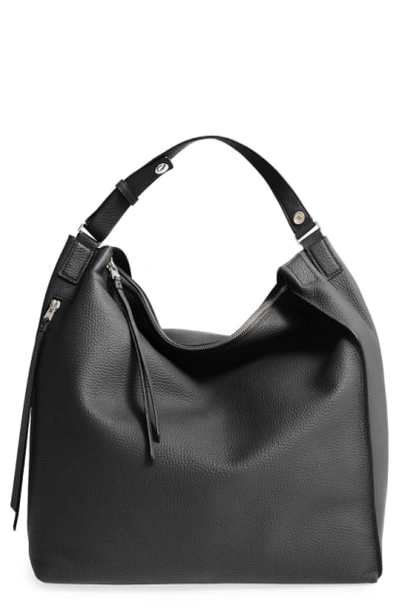 Shop Allsaints Kita Convertible Leather Backpack - Black