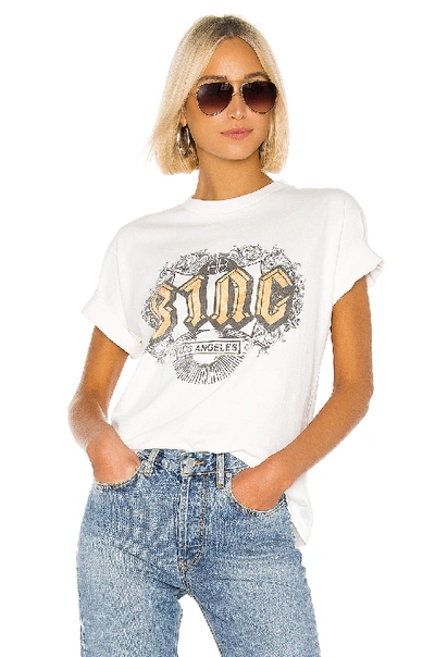 Shop Anine Bing Bing Ink Tee In White