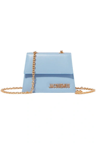 Shop Jacquemus Le Piccolo Leather Shoulder Bag