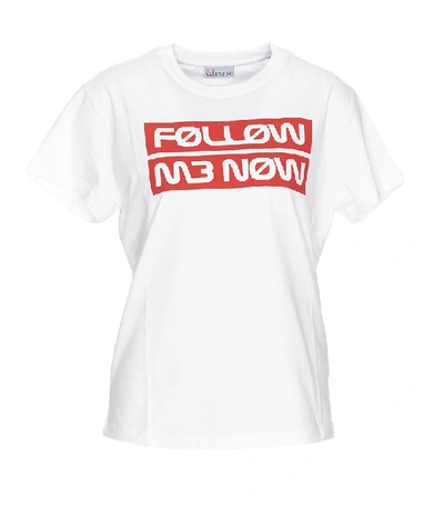 Shop Red Valentino Follow Me Now T In White