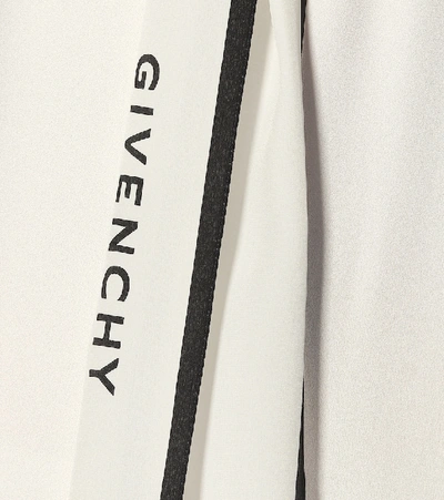 Shop Givenchy Crêpe Midi Dress In White