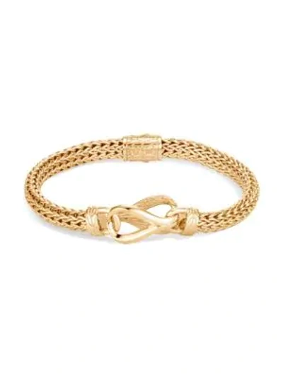 Shop John Hardy Asli Classic Chain Link 18k Gold Bracelet