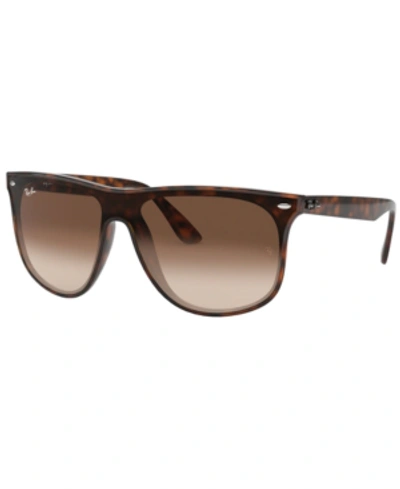 Shop Ray Ban Ray-ban Sunglasses, Rb4447n 40 In Havana/brown Gradient