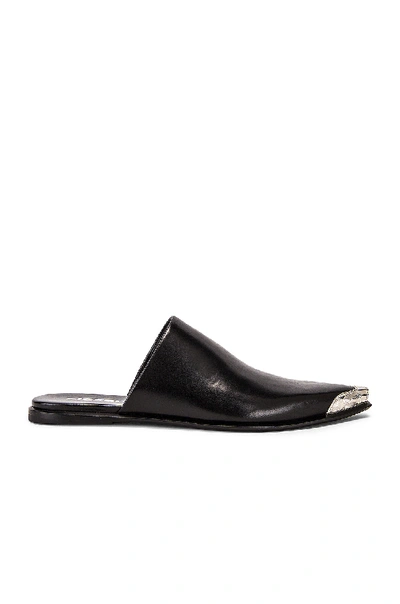 Shop Alexander Wang Sullivan Calf Mule In Black