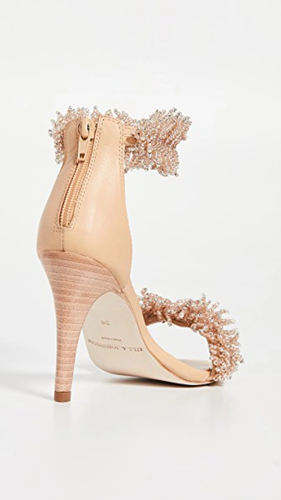 Shop Ulla Johnson Zuzu Heel Sandals In Copper