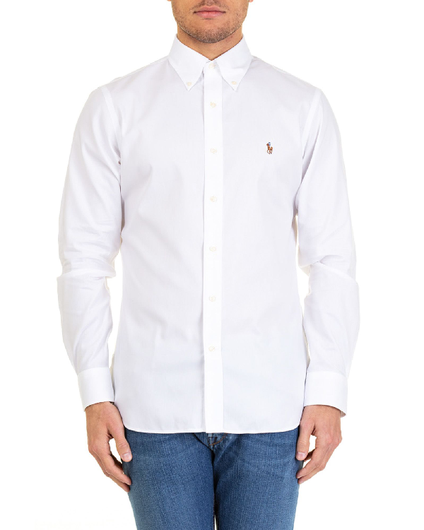 Ralph Lauren Cotton Shirt In White | ModeSens