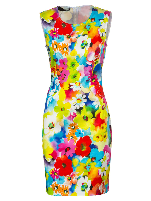 moschino flower dress