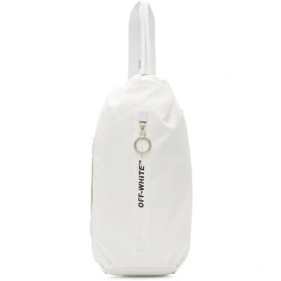 Shop Off-white White Nylon Convertible Bum Bag