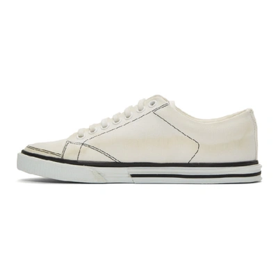Shop Balenciaga White Canvas Match Sneakers In 9061 Wht Wh