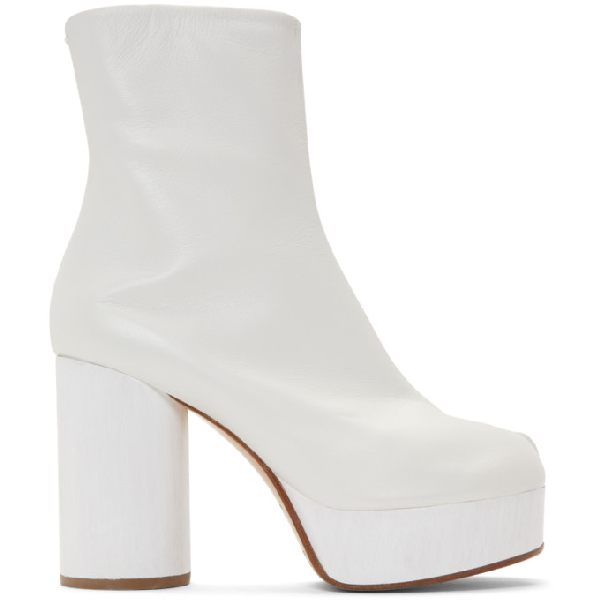 margiela tabi platform boots