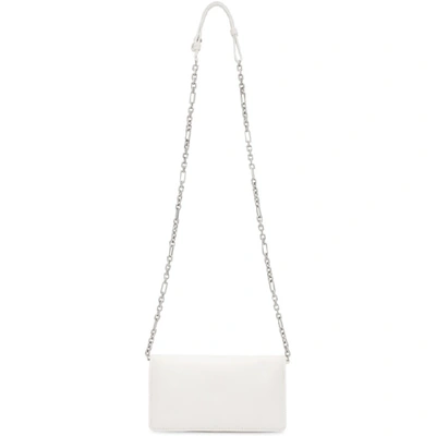Shop Maison Margiela White Glam Slam Bag In T1003 White