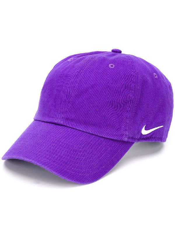nike purple cap