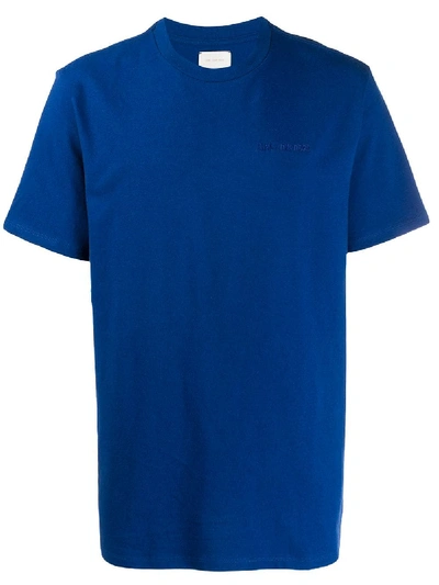 Shop Aimé Leon Dore Embroidered Logo T-shirt - Blue