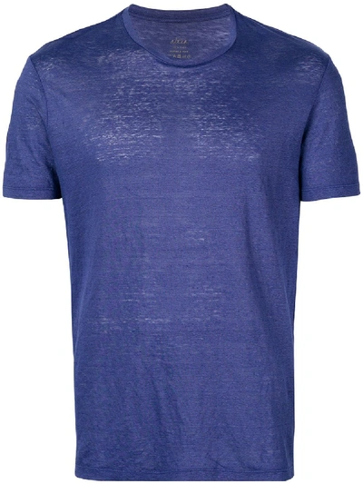 Shop Altea Round Neck T-shirt - Blue