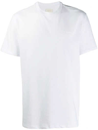 Shop Aimé Leon Dore Embroidered Logo T-shirt - White