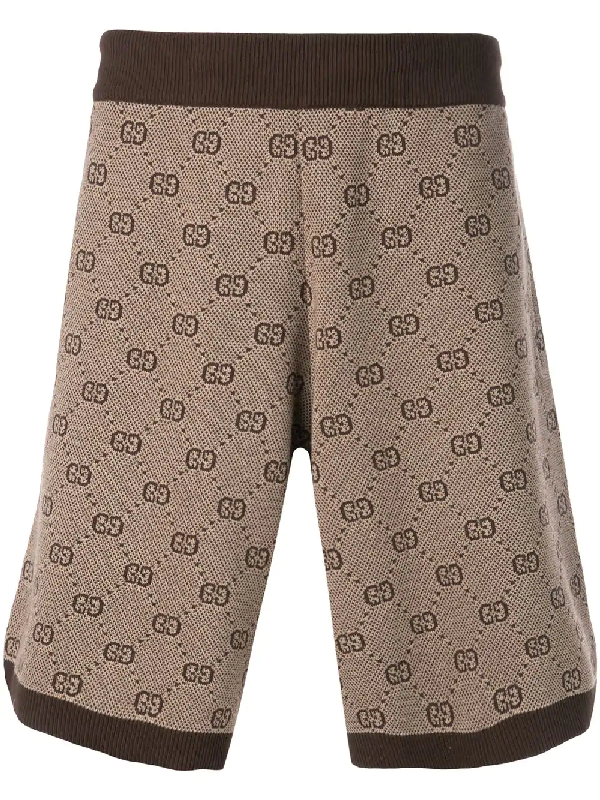 gucci monogram shorts