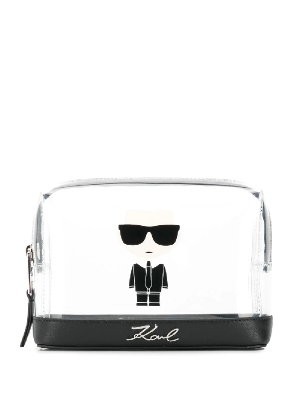 karl lagerfeld clear bag