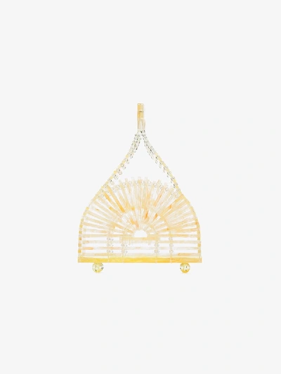 Shop Cult Gaia Mini 'cupola Domo' Handtasche In Yellow