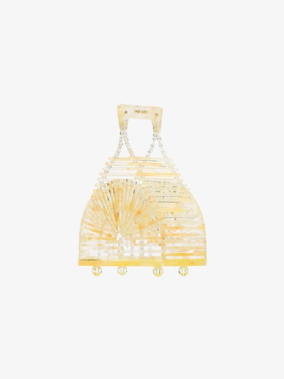 Shop Cult Gaia Mini 'cupola Domo' Handtasche In Yellow