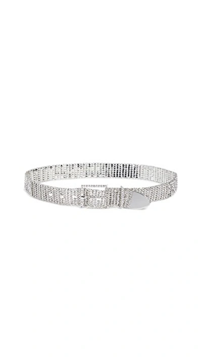 Shop Isabel Marant Joia Belt In Silver