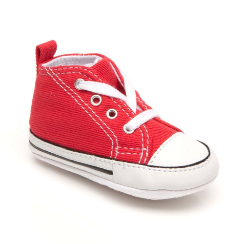 red converse crib shoes