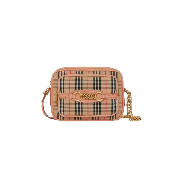 burberry check link bag