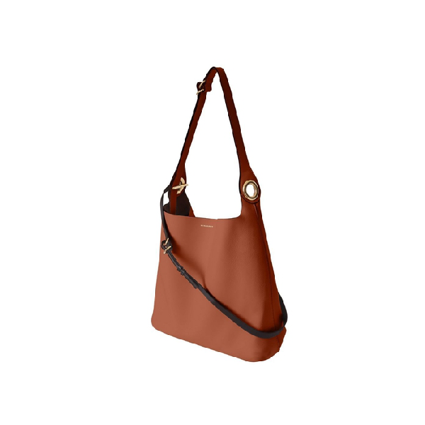 the leather grommet detail bag