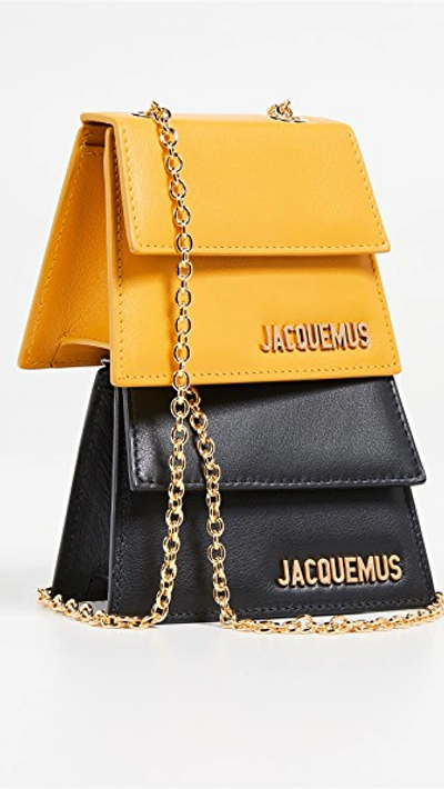 Shop Jacquemus Le Piccolo Bag In Black