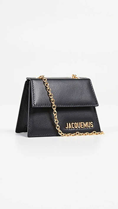 Shop Jacquemus Le Piccolo Bag In Black