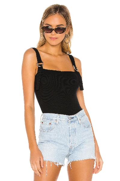 Shop Superdown Mabelle D Ring Bodysuit In Black