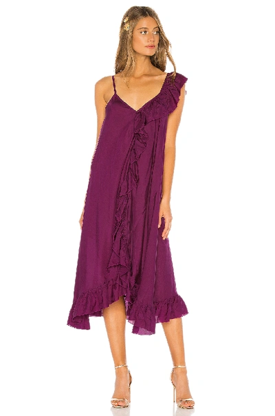 Shop Mes Demoiselles Noemie Dress In Purple