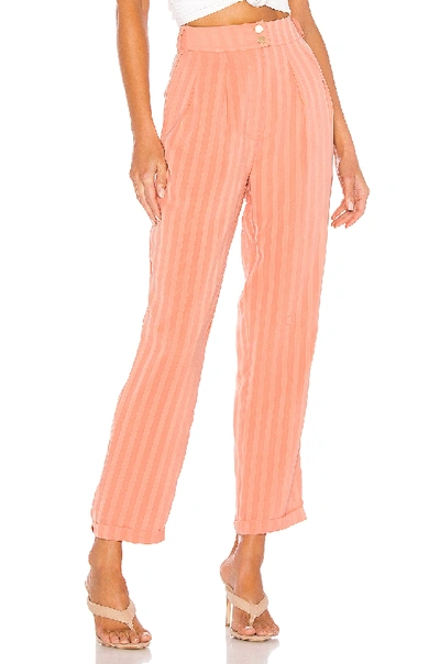 Shop House Of Harlow 1960 X Revolve Cisco Pant In Peach