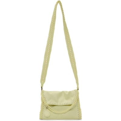 Shop Stella Mccartney Yellow Mini Falabella Candy Shoulder Bag