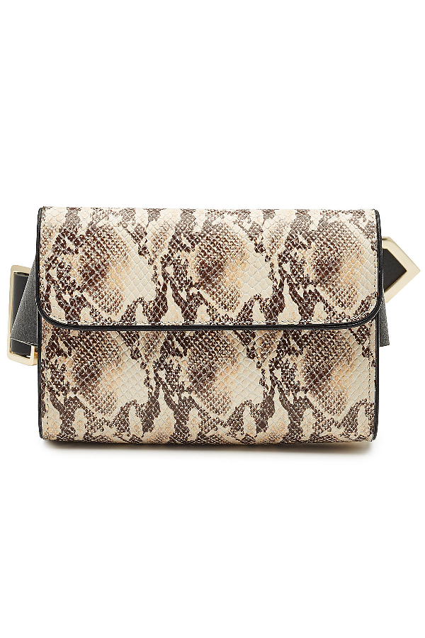animal print belt bag