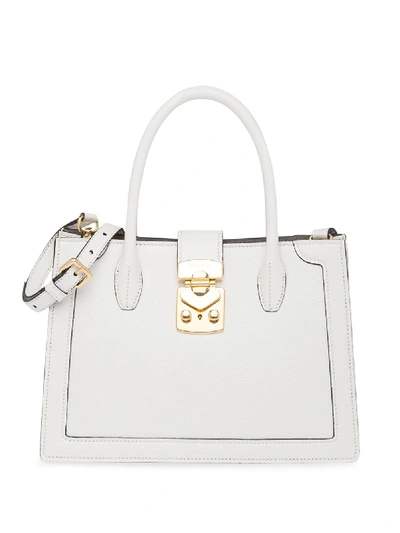 Shop Miu Miu Miu Confidential Bag - White