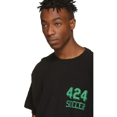 Shop 424 Black Soccer T-shirt