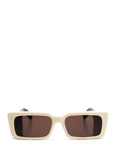 Shop Gucci Eyewear Rectangular Sunglasses In Multi