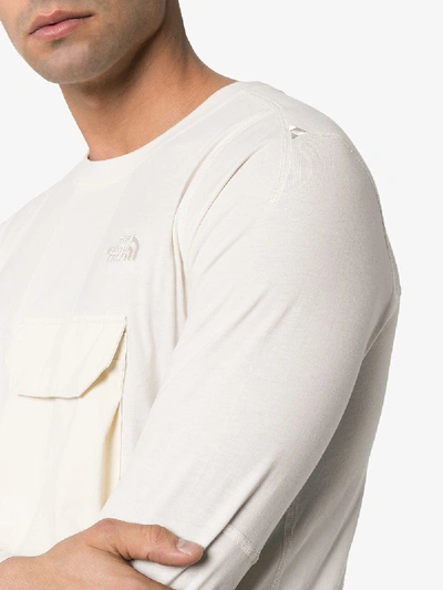 Shop The North Face Black Label Steep Tech Long-sleeved T-shirt In White
