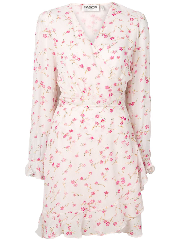 essentiel antwerp pink dress