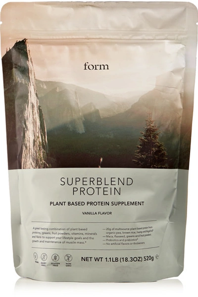 Shop Form Nutrition Superblend Protein - Vanilla, 520g In Neutral