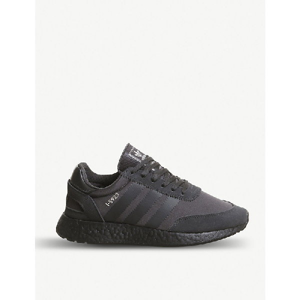 adidas black mesh trainers