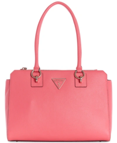 Guess G Legend Satchel In Pink gold ModeSens