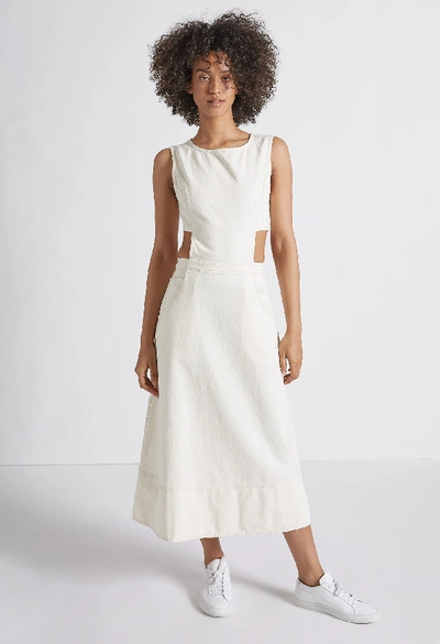 Shop Current Elliott The Nightfall Dress In Wash Out
