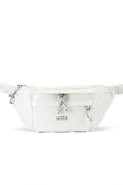 Shop Maison Margiela Fanny Pack In White