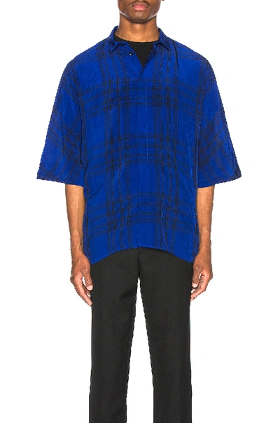 Shop Haider Ackermann Kimono Shirt In Montauk Blue