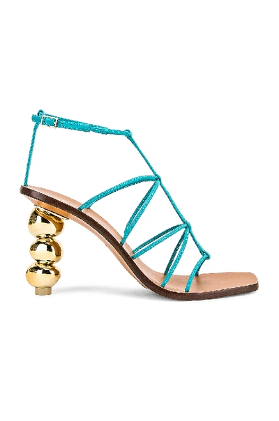 Shop Cult Gaia Pietra Heel In Blue In Azure