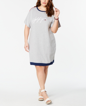 tommy hilfiger t shirt dress plus size