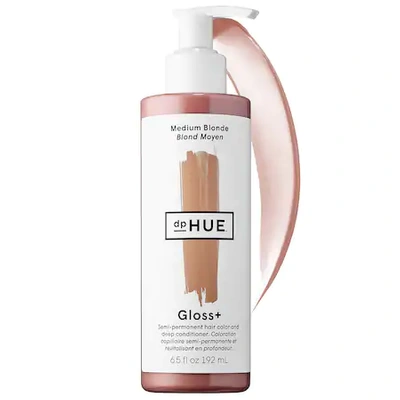 Shop Dphue Gloss+ Semi-permanent Hair Color And Deep Conditioner Medium Blonde 6.5 oz/ 192 ml