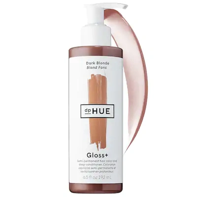 Shop Dphue Gloss+ Semi-permanent Hair Color And Deep Conditioner Dark Blonde 6.5 oz/ 192 ml