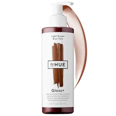 Shop Dphue Gloss+ Semi-permanent Hair Color And Deep Conditioner Light Brown 6.5 oz/ 192 ml
